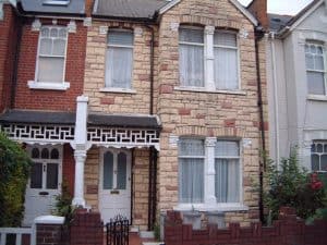 taking stone cladding off