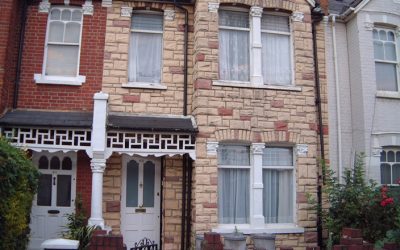 Stone Cladding Removal London House