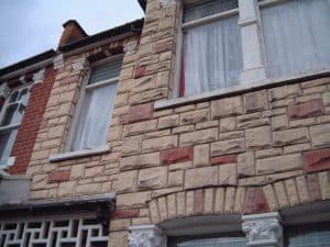 close up before cladding removal