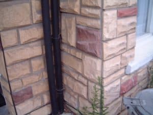 Cladding all way to the ground