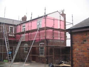 Wood cladding insulation