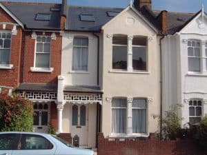 coloured lime render