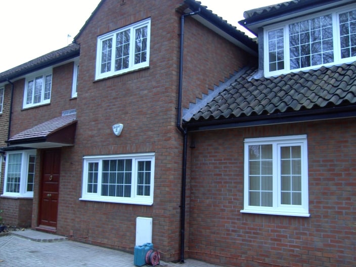 Brick Cladding option after stone cladding removed London area