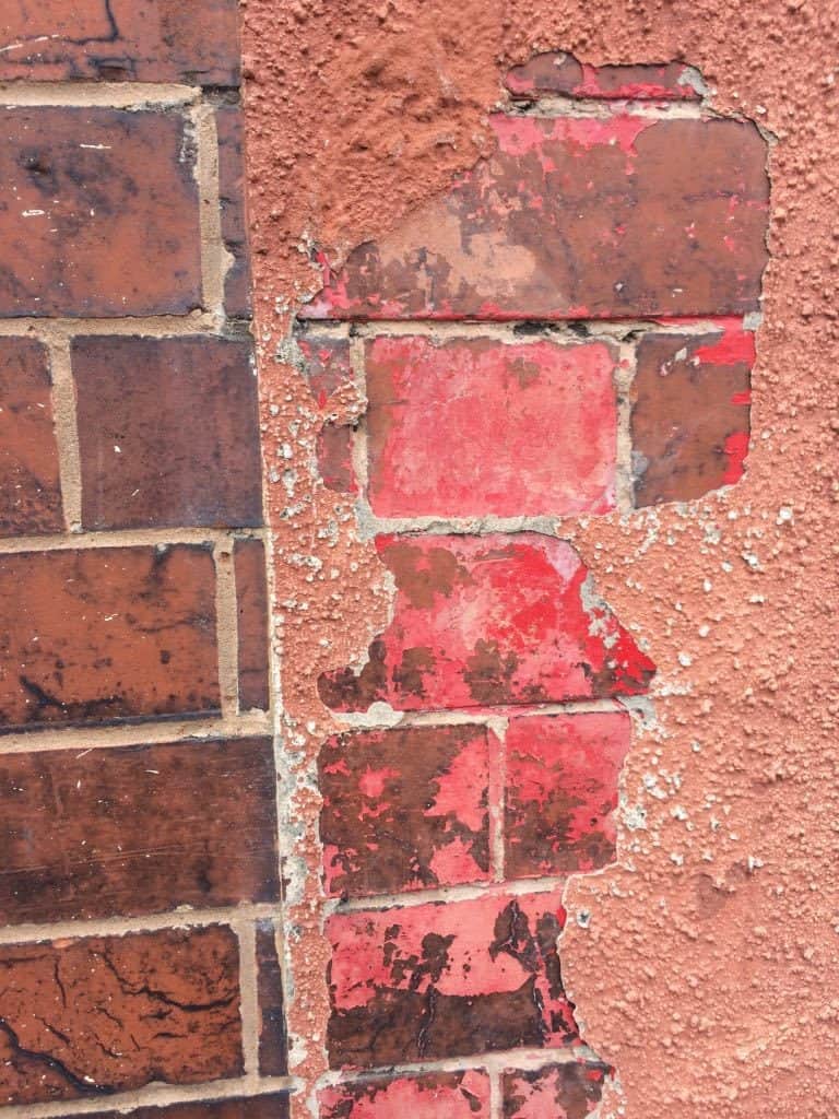 Textured Coating-Circa-1980 » Reclaiming Your Home from Ugly Stone Cladding textured coating removal
